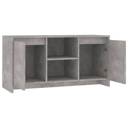 TV-Schrank Betongrau 102x37,5x52,5 cm Holzwerkstoff - Pazzar.ch