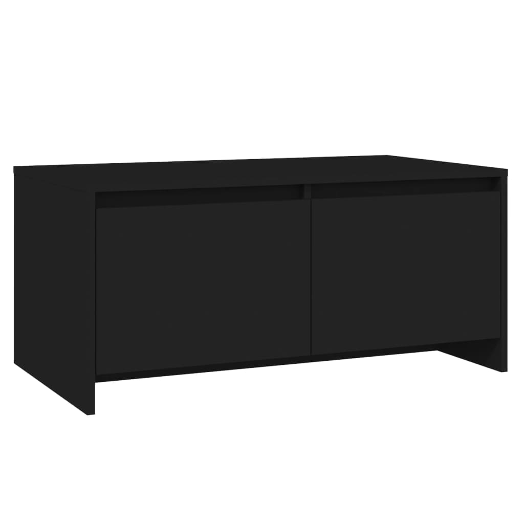 Couchtisch Schwarz 90x50x41,5 cm Holzwerkstoff - Pazzar.ch