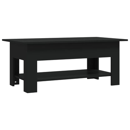 Couchtisch Schwarz 102x55x42 cm Holzwerkstoff - Pazzar.ch