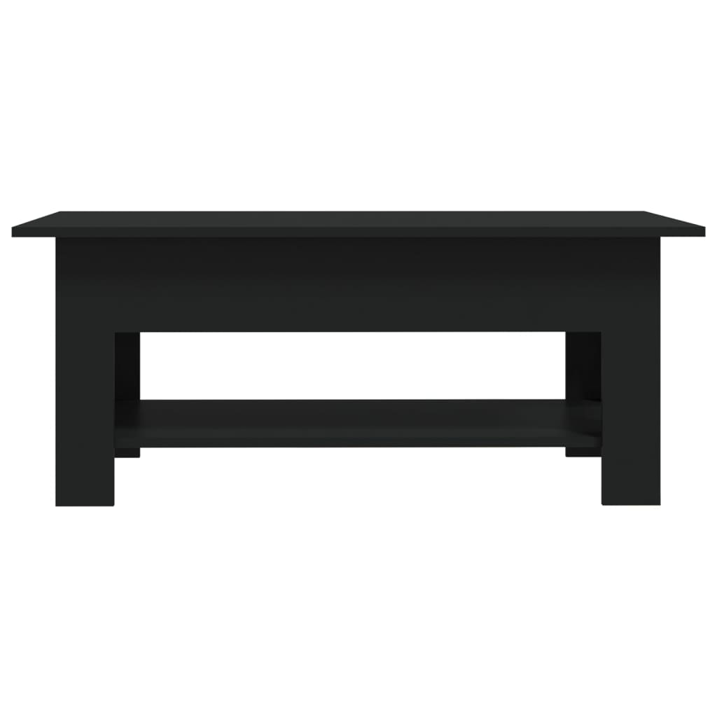 Couchtisch Schwarz 102x55x42 cm Holzwerkstoff - Pazzar.ch