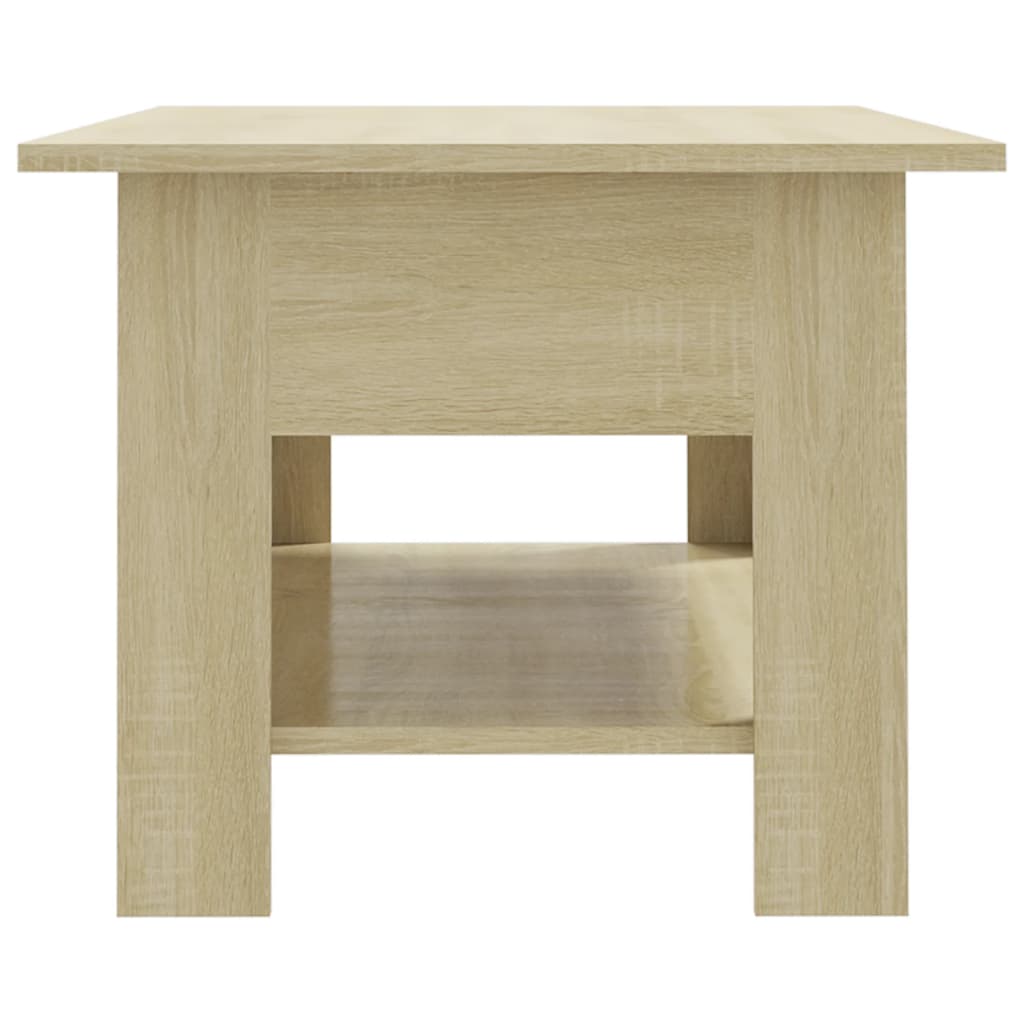 Couchtisch Sonoma-Eiche 102x55x42 cm Holzwerkstoff