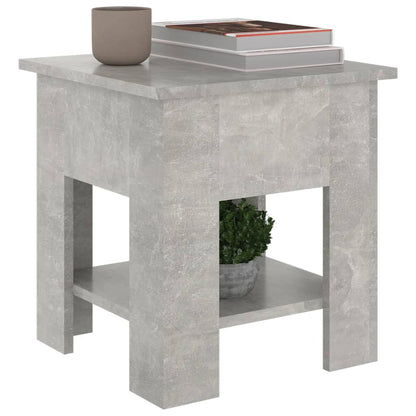 Couchtisch Betongrau 40x40x42 cm Holzwerkstoff - Pazzar.ch