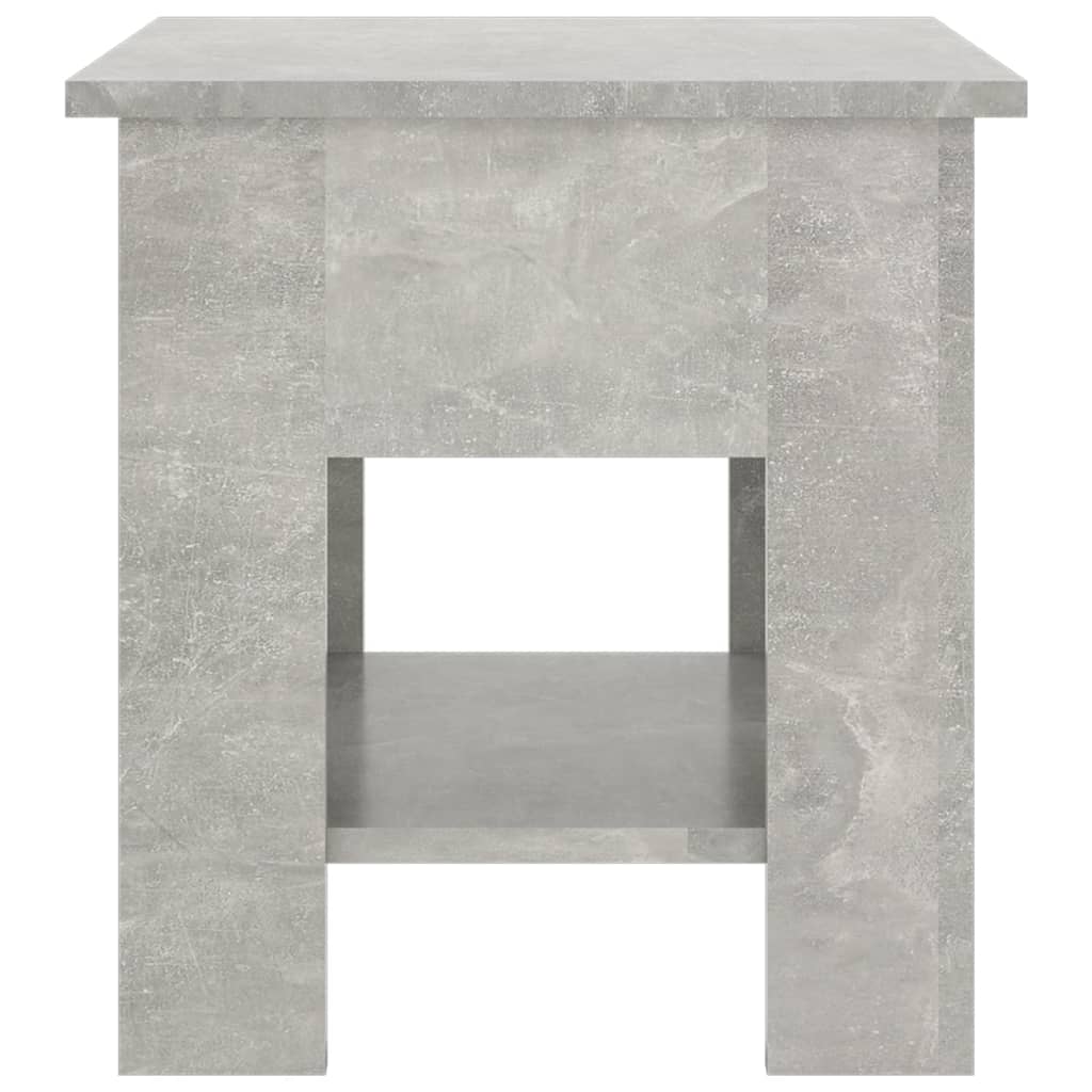 Couchtisch Betongrau 40x40x42 cm Holzwerkstoff - Pazzar.ch