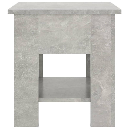 Couchtisch Betongrau 40x40x42 cm Holzwerkstoff - Pazzar.ch