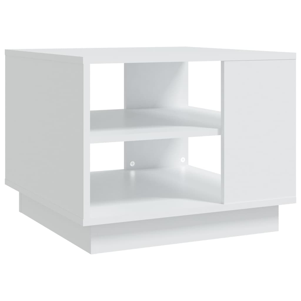 Couchtisch Weiß 55x55x43 cm Holzwerkstoff - Pazzar.ch