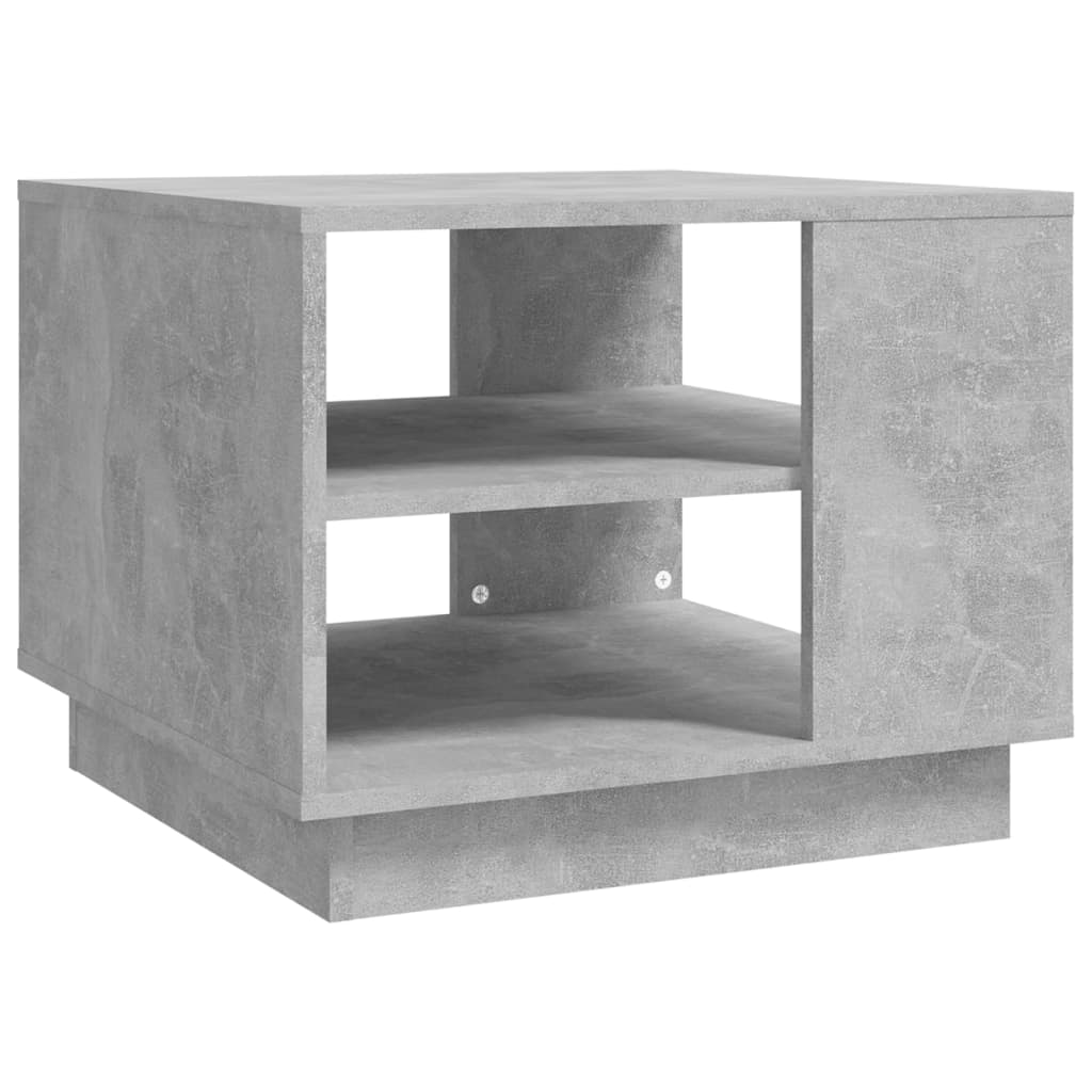 Couchtisch Betongrau 55x55x43 cm Holzwerkstoff - Pazzar.ch