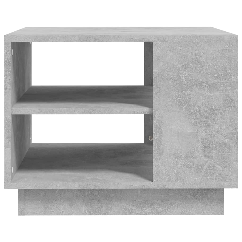 Couchtisch Betongrau 55x55x43 cm Holzwerkstoff - Pazzar.ch