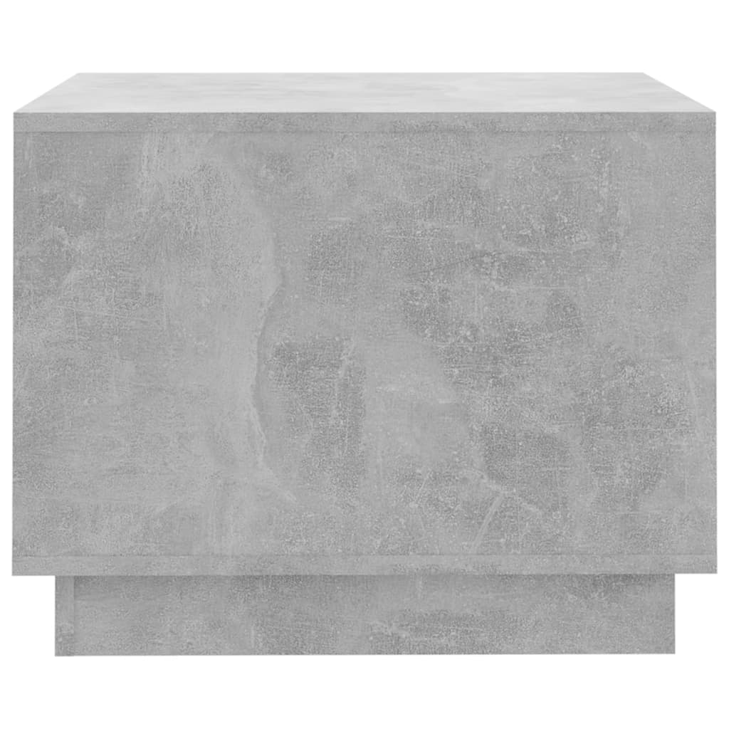 Couchtisch Betongrau 55x55x43 cm Holzwerkstoff - Pazzar.ch