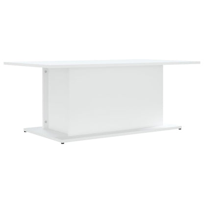 Couchtisch Weiß 102x55,5x40 cm Holzwerkstoff - Pazzar.ch