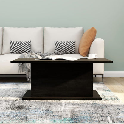 Couchtisch Schwarz 102x55,5x40 cm Holzwerkstoff - Pazzar.ch