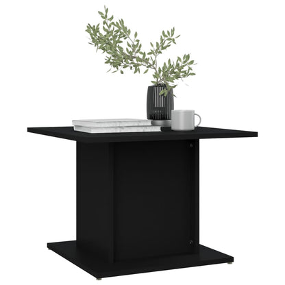 Couchtisch Schwarz 55,5x55,5x40 cm Holzwerkstoff - Pazzar.ch