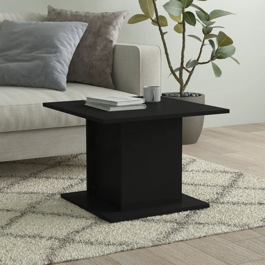 Couchtisch Schwarz 55,5x55,5x40 cm Holzwerkstoff - Pazzar.ch