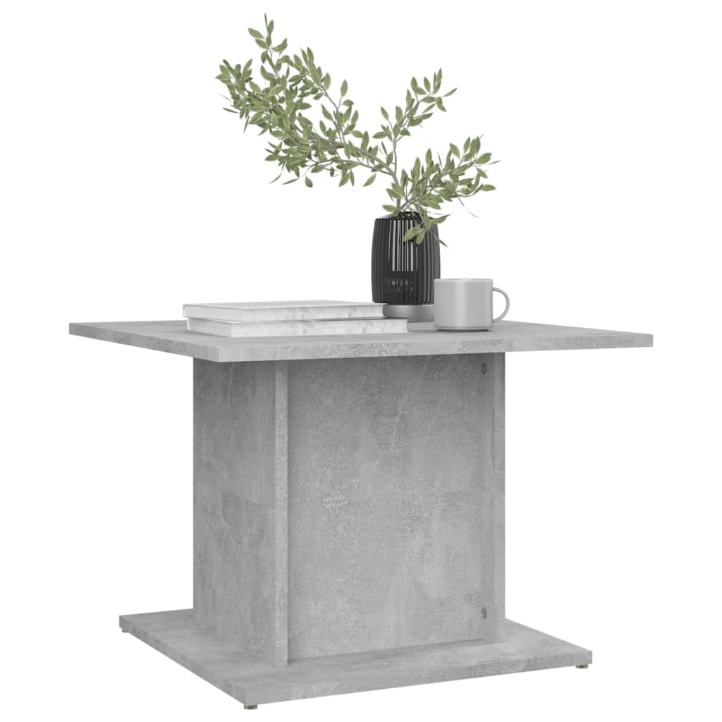 Couchtisch Betongrau 55,5x55,5x40 cm Holzwerkstoff - Pazzar.ch
