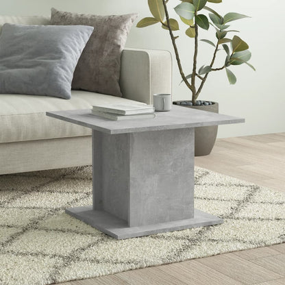 Couchtisch Betongrau 55,5x55,5x40 cm Holzwerkstoff - Pazzar.ch
