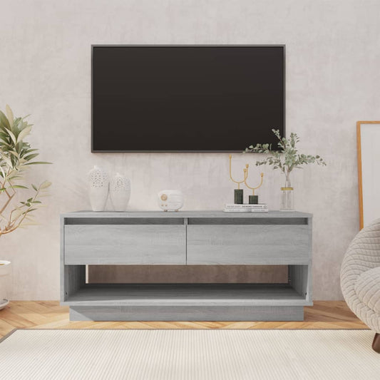 TV-Schrank Grau Sonoma 102x41x44 cm Holzwerkstoff - Pazzar.ch