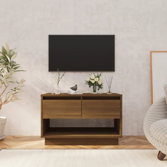 TV-Schrank Braun Eichen-Optik 70x41x44 cm Holzwerkstoff - Pazzar.ch