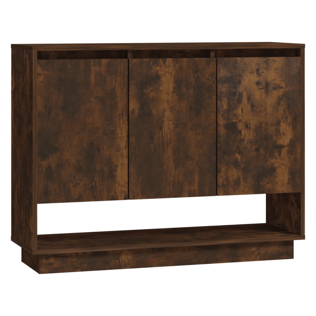Sideboard Räuchereiche 97x31x75 cm Holzwerkstoff - Pazzar.ch