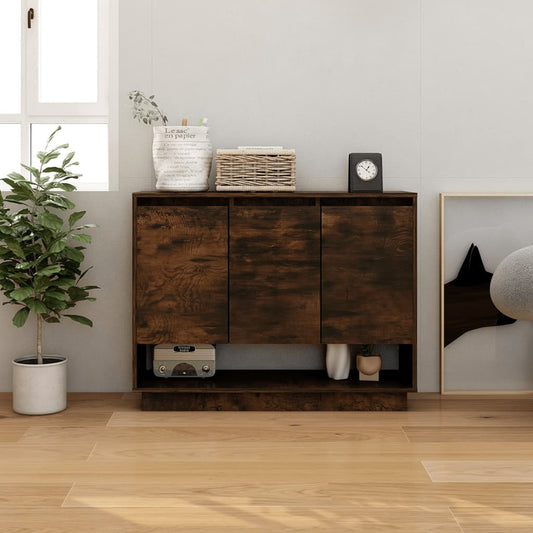 Sideboard Räuchereiche 97x31x75 cm Holzwerkstoff - Pazzar.ch