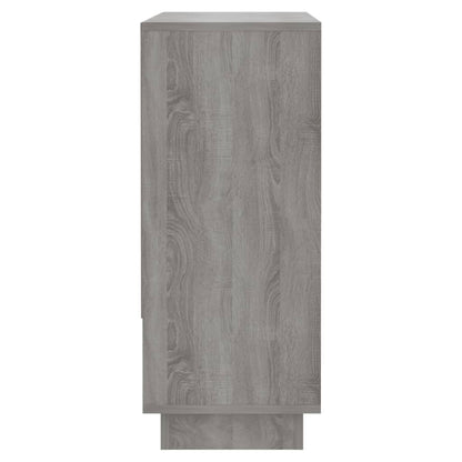Sideboard Grau Sonoma 97x31x75 cm Holzwerkstoff - Pazzar.ch