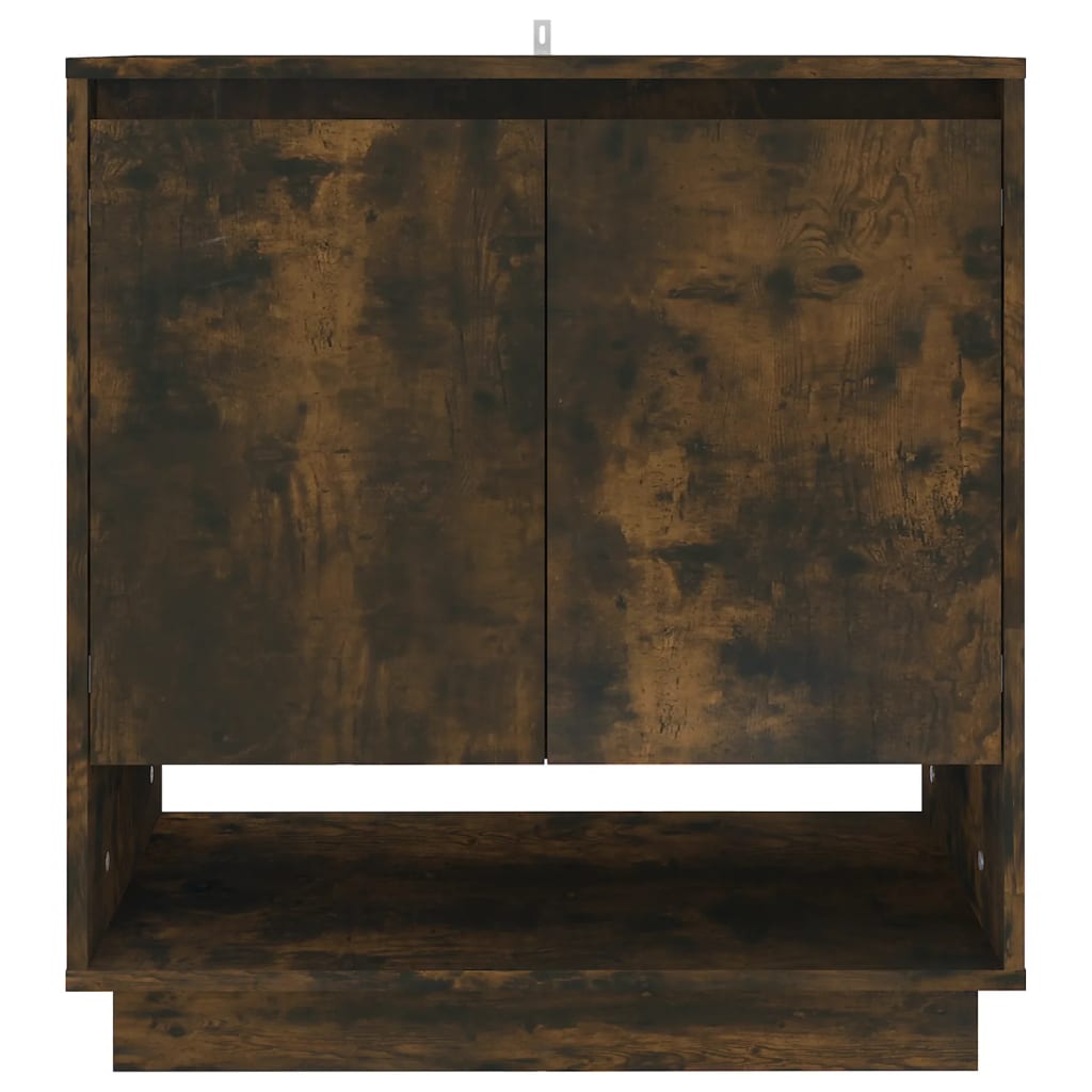 Sideboard Räuchereiche 70x41x75 cm Holzwerkstoff - Pazzar.ch