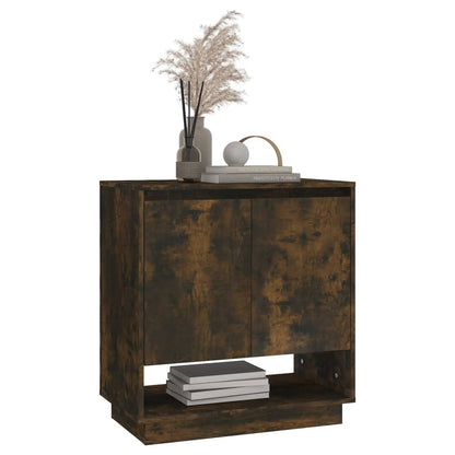 Sideboard Räuchereiche 70x41x75 cm Holzwerkstoff - Pazzar.ch