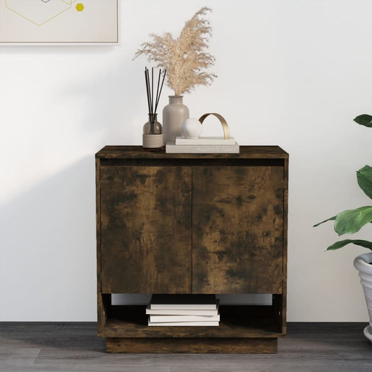 Sideboard Räuchereiche 70x41x75 cm Holzwerkstoff - Pazzar.ch
