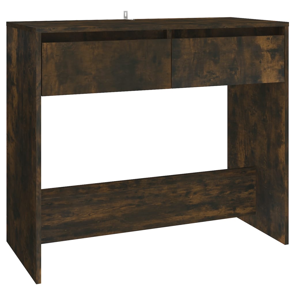 Konsolentisch Räuchereiche 89x41x76,5 cm Holzwerkstoff - Pazzar.ch