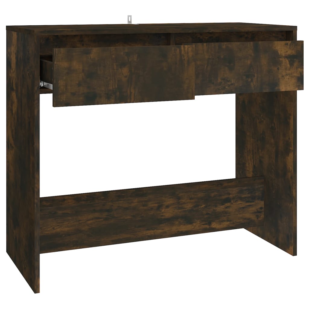 Konsolentisch Räuchereiche 89x41x76,5 cm Holzwerkstoff - Pazzar.ch
