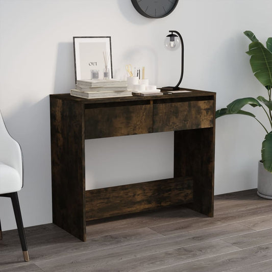 Konsolentisch Räuchereiche 89x41x76,5 cm Holzwerkstoff - Pazzar.ch