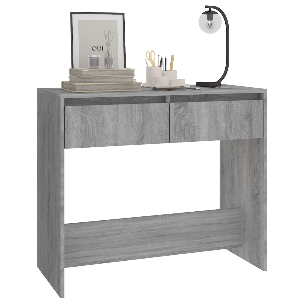Konsolentisch Grau Sonoma 89x41x76,5 cm Holzwerkstoff - Pazzar.ch