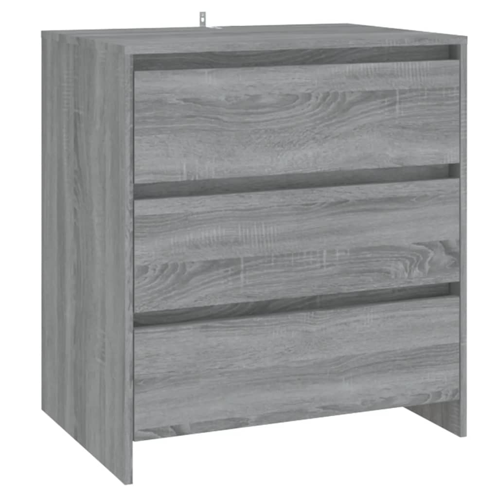 Sideboard Grau Sonoma 70x41x75 cm Holzwerkstoff - Pazzar.ch