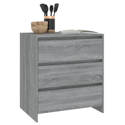 Sideboard Grau Sonoma 70x41x75 cm Holzwerkstoff - Pazzar.ch