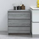 Sideboard Grau Sonoma 70x41x75 cm Holzwerkstoff