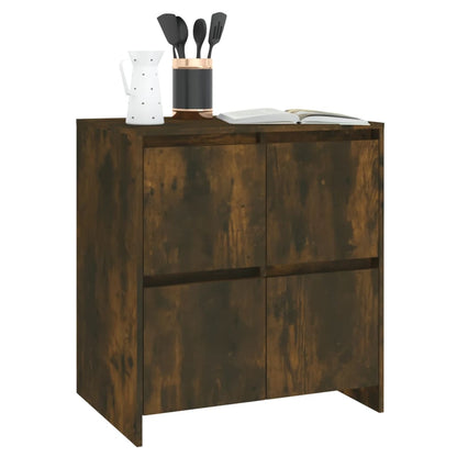 Sideboard Räuchereiche 70x41x75 cm Holzwerkstoff - Pazzar.ch