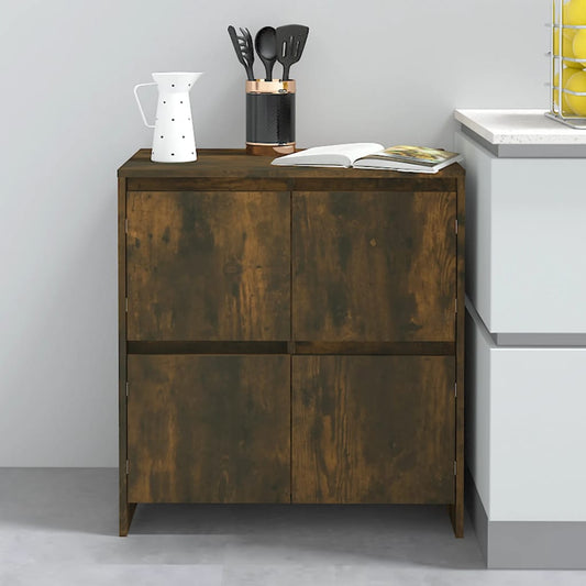 Sideboard Räuchereiche 70x41x75 cm Holzwerkstoff - Pazzar.ch