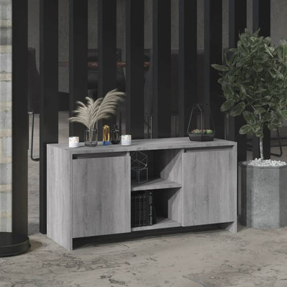 TV-Schrank Grau Sonoma-Eiche 102x37,5x52,5 cm Holzwerkstoff - Pazzar.ch