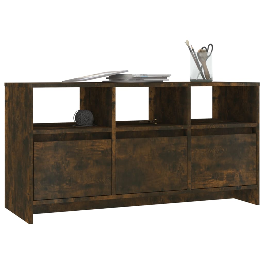 TV-Schrank Räuchereiche 102x37,5x52,5 cm Holzwerkstoff - Pazzar.ch