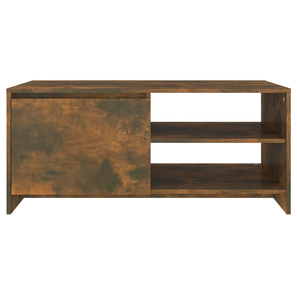 Couchtisch Räuchereiche 102x50x45 cm Holzwerkstoff - Pazzar.ch
