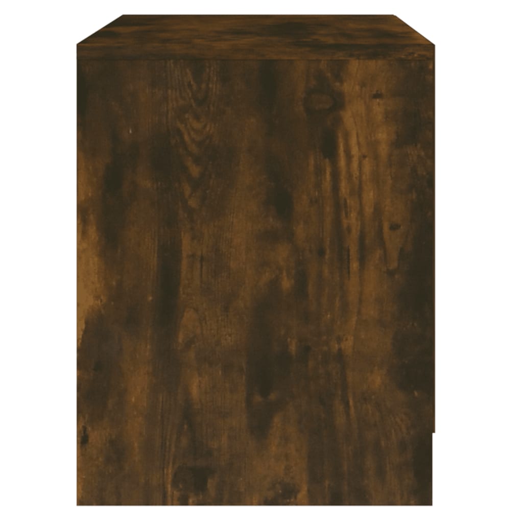Nachttische 2 Stk. Räuchereiche 45x34,5x44,5 cm Holzwerkstoff - Pazzar.ch