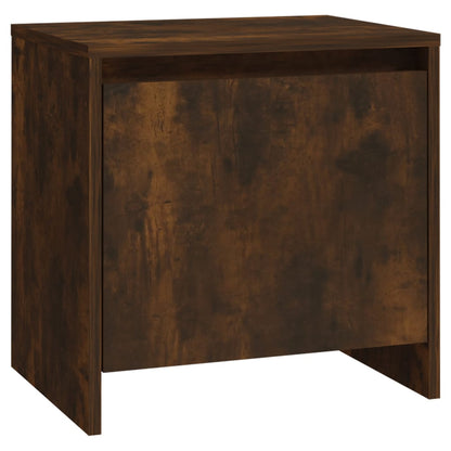 Nachttische 2 Stk. Räuchereiche 45x34x44,5 cm Holzwerkstoff - Pazzar.ch