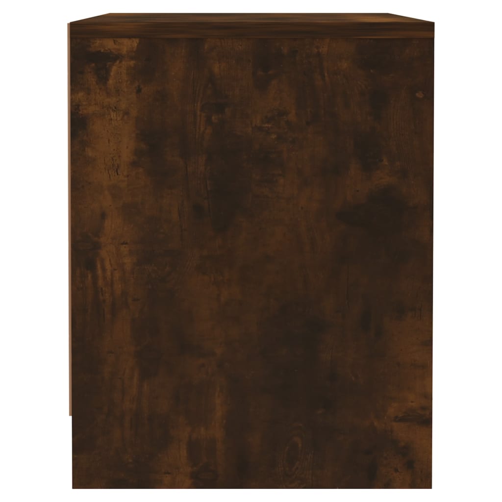 Nachttische 2 Stk. Räuchereiche 45x34x44,5 cm Holzwerkstoff - Pazzar.ch