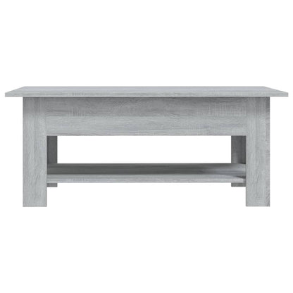Couchtisch Grau Sonoma 102x55x42 cm Holzwerkstoff - Pazzar.ch