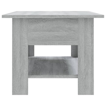 Couchtisch Grau Sonoma 102x55x42 cm Holzwerkstoff - Pazzar.ch