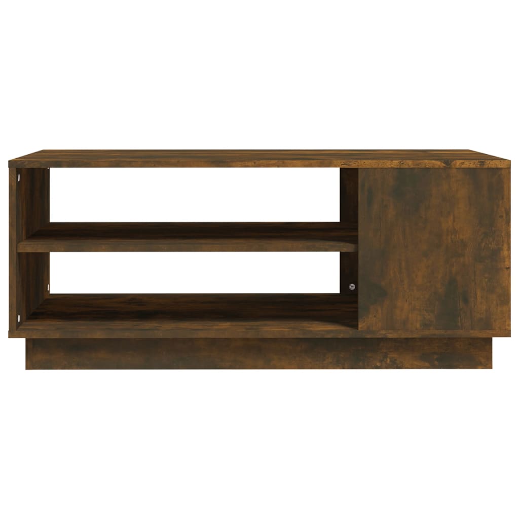 Couchtisch Räuchereiche 102x55x43 cm Holzwerkstoff - Pazzar.ch