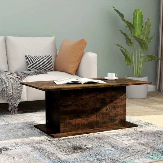 Couchtisch Räuchereiche 102x55,5x40 cm Holzwerkstoff - Pazzar.ch