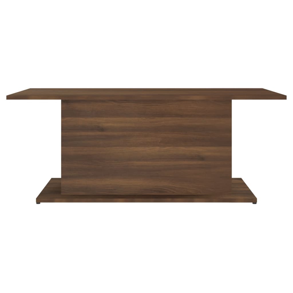 Couchtisch Braun Eiche 102x55,5x40 cm Holzwerkstoff - Pazzar.ch