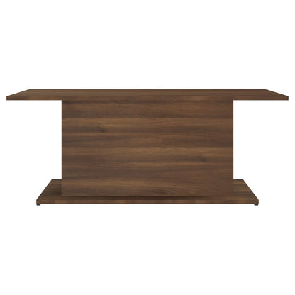Couchtisch Braun Eiche 102x55,5x40 cm Holzwerkstoff - Pazzar.ch
