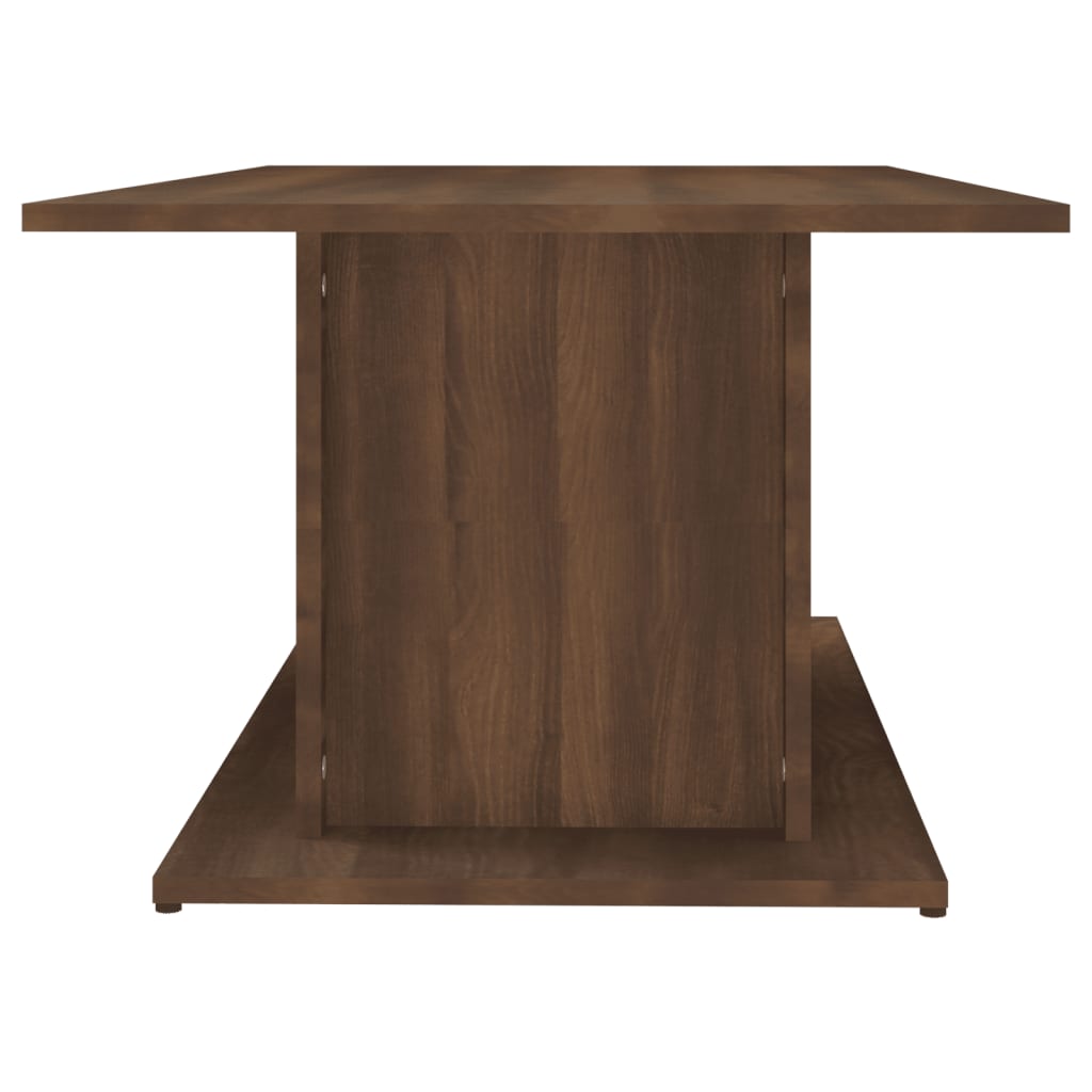 Couchtisch Braun Eiche 102x55,5x40 cm Holzwerkstoff - Pazzar.ch