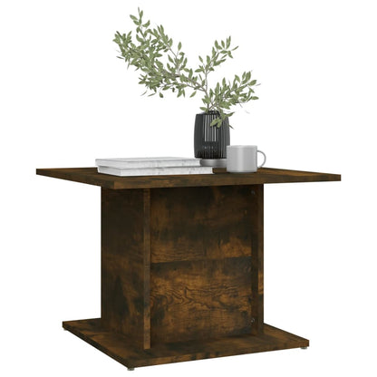 Couchtisch Räuchereiche 55,5x55,5x40 cm Holzwerkstoff - Pazzar.ch