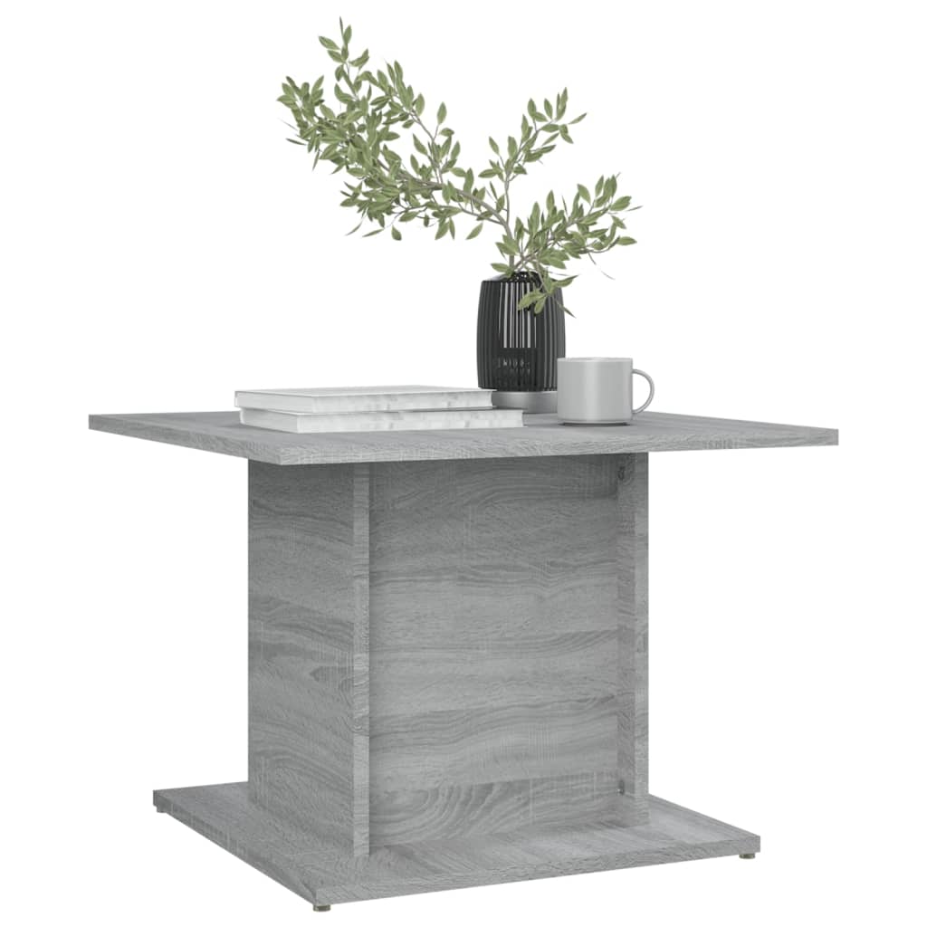 Couchtisch Grau Sonoma 55,5x55,5x40 cm Holzwerkstoff - Pazzar.ch